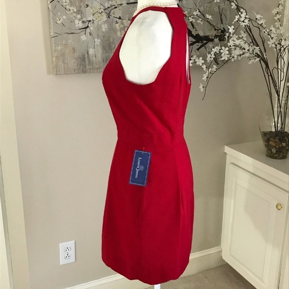 NWT Lauren James Landry Seersucker Dress M - Picture 5 of 8